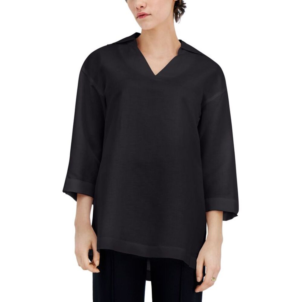Alfani 3/4 Sleeve Linen Tunic